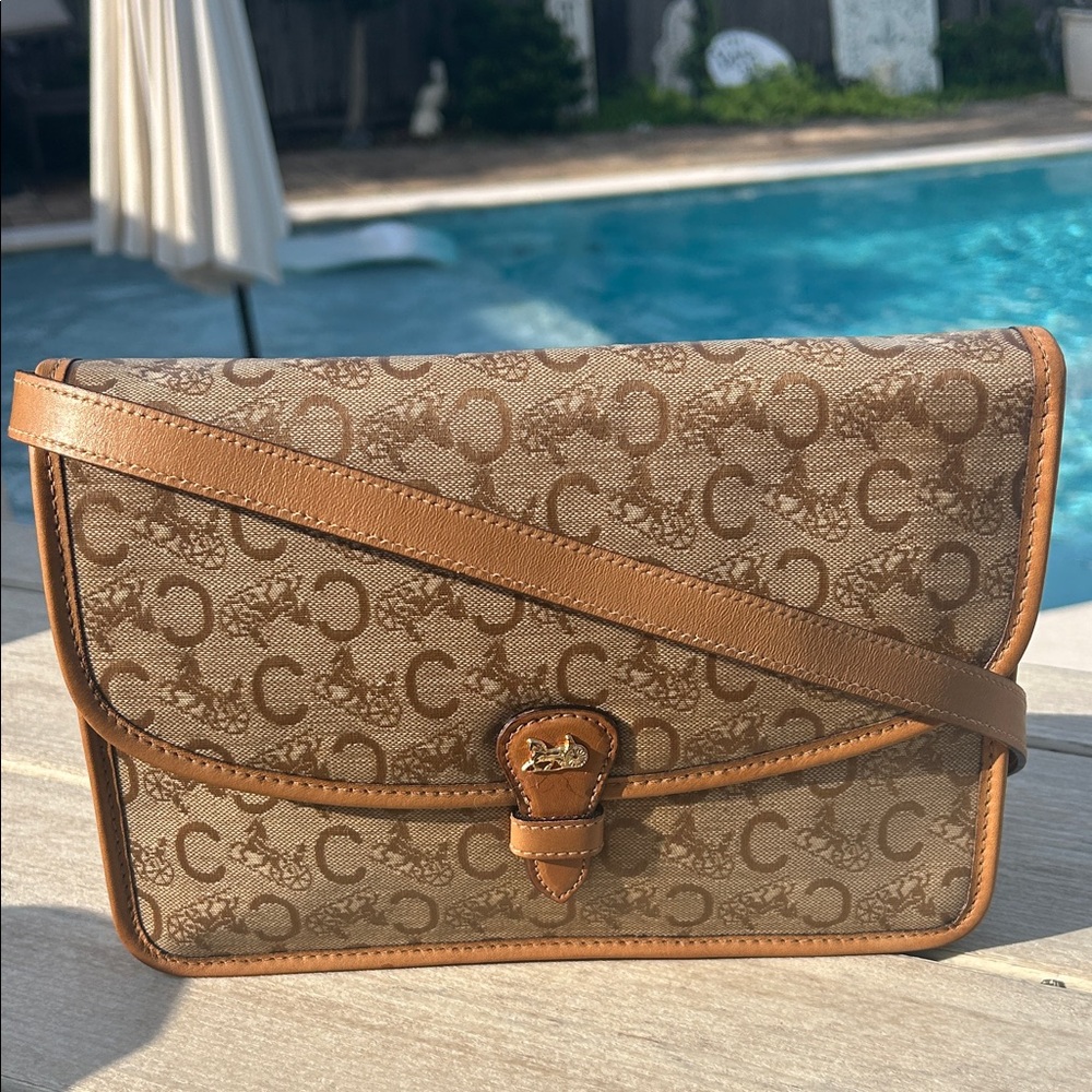 Celine COA VINTAGE Macadam 2-way bag